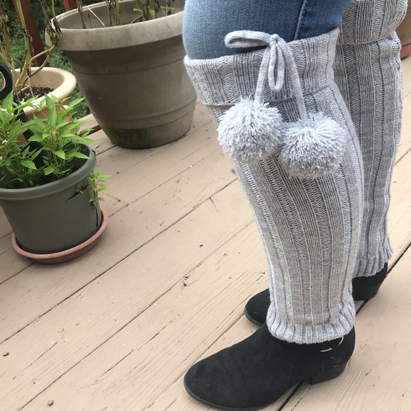 Gray boot toppers - Picture 2 of 4